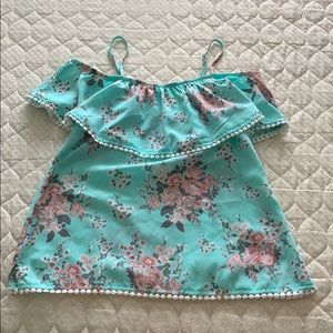 Off the shoulder shirt